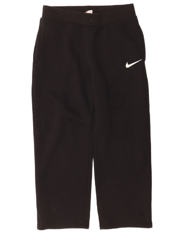 Calça de treino capri feminina de cintura alta Nike UK 12 médio preto