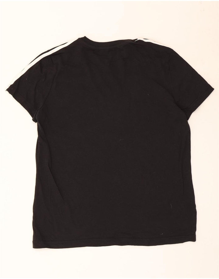 Camiseta feminina ADIDAS UK 20/22 XL algodão preto