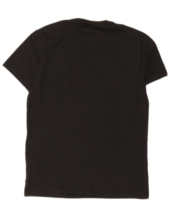 Camiseta Levi's Masculina Slim Top Médio Algodão Preto