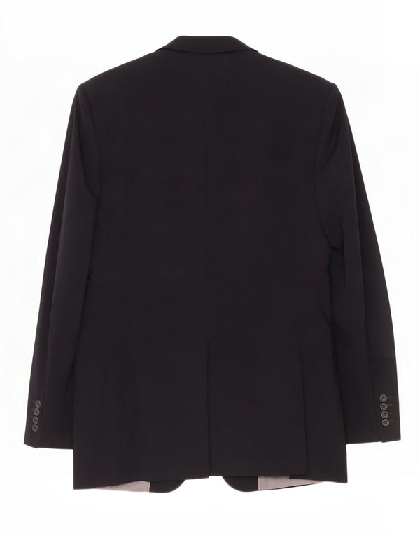 Jaqueta blazer masculina de 2 botões Ted Baker Reino Unido 38 azul marinho médio