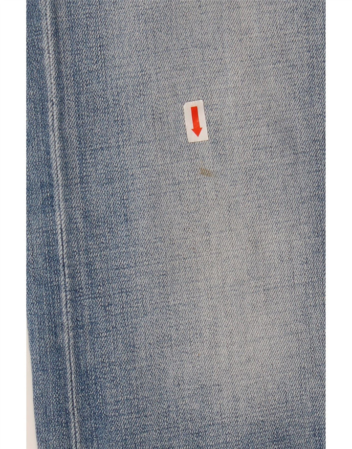 Lee Womens Powell Slim Jeans W31 L34 Azul Algodão