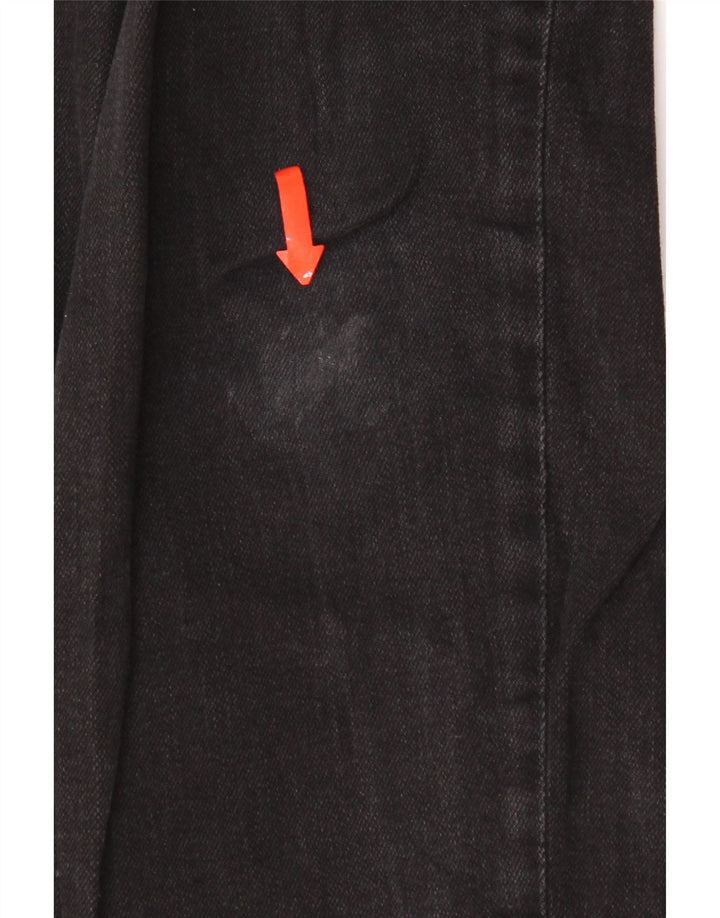 Jeans Slim Feminino Reiss W27 L26 Algodão Preto