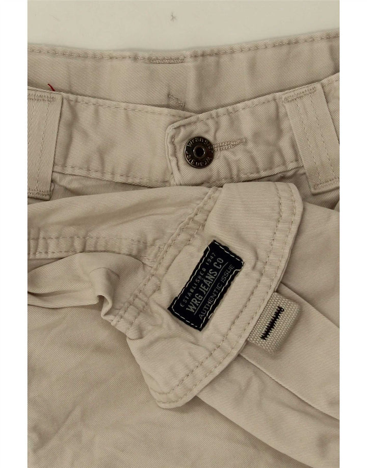 Wrangler Meninos Cargo Shorts 11-12 Anos W24 Algodão Bege
