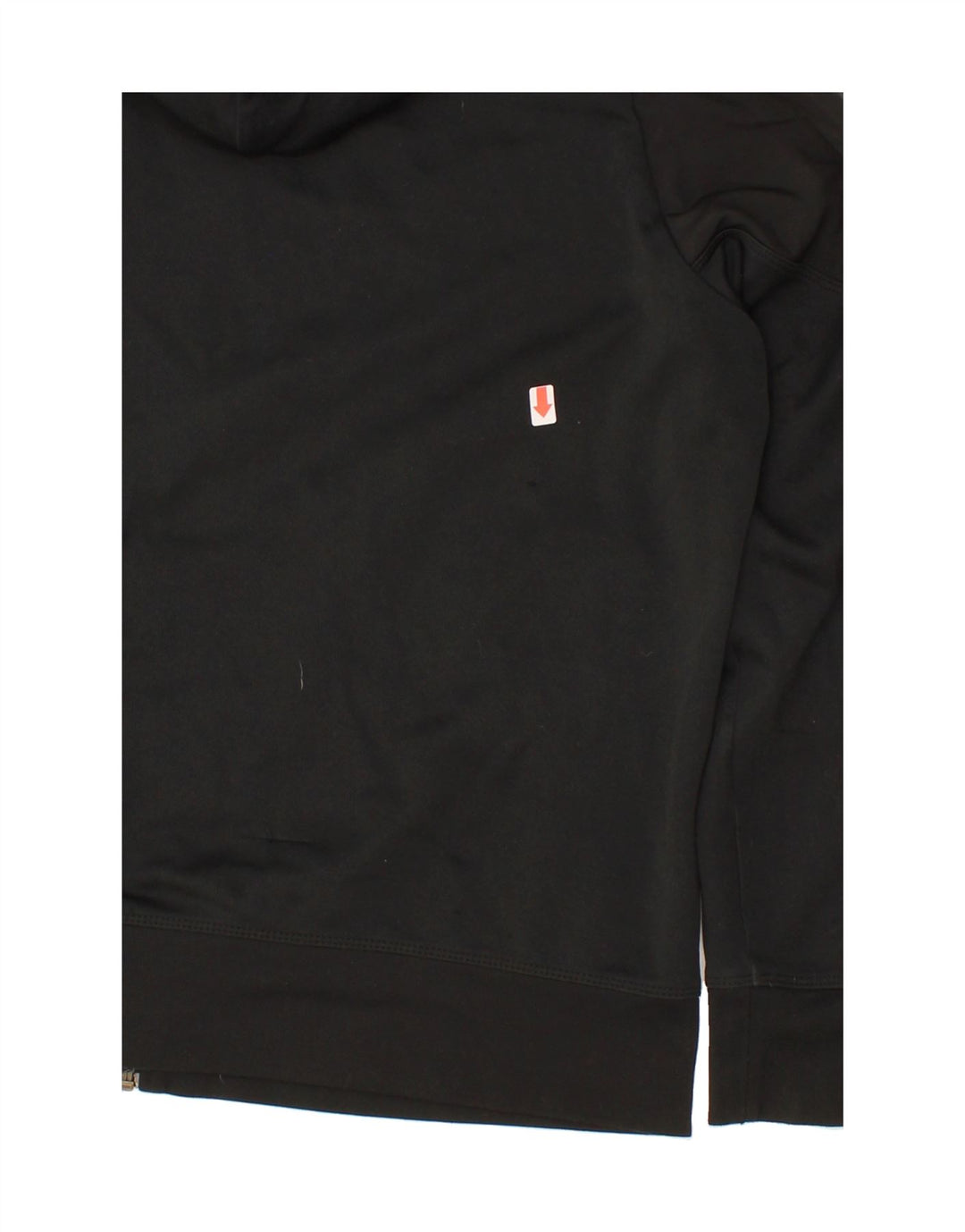 NIKE Mens Graphic Zip Hoodie Sweater Large Black Polyester Vintage Nike and Second-Hand Nike from Messina Hembry 