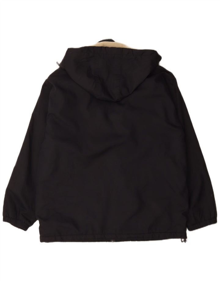 Jaqueta masculina reversível com capuz Kappa UK 36 pequena azul marinho