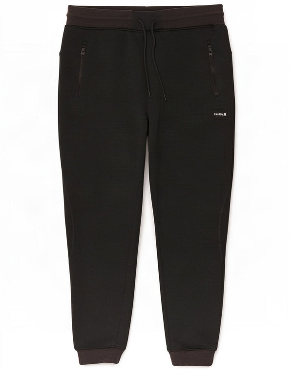Hurley Mens Crop Tracksuit Calça Joggers Pequeno Poliéster Cinza