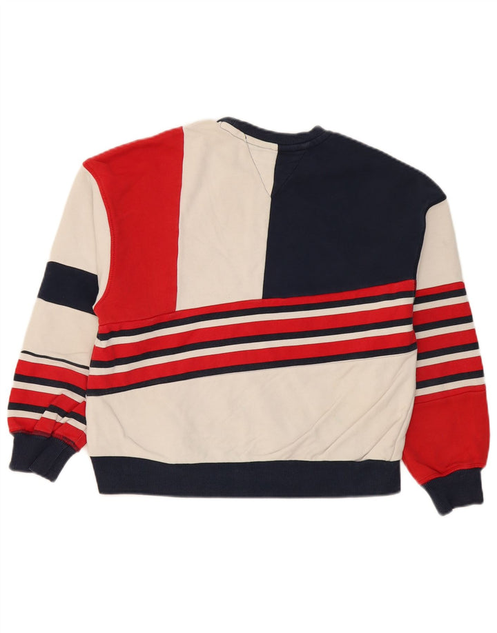 TOMMY HILFIGER Suéter masculino com capuz 13-14 anos multicolorido