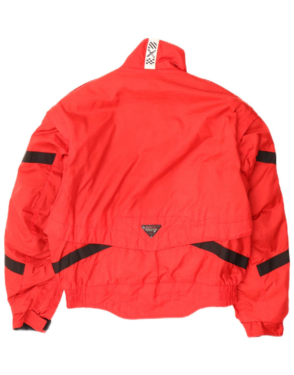 Spidi Mens Motorstyle Racing Jacket UK 36 Pequeno Colorblock Vermelho Poliamida