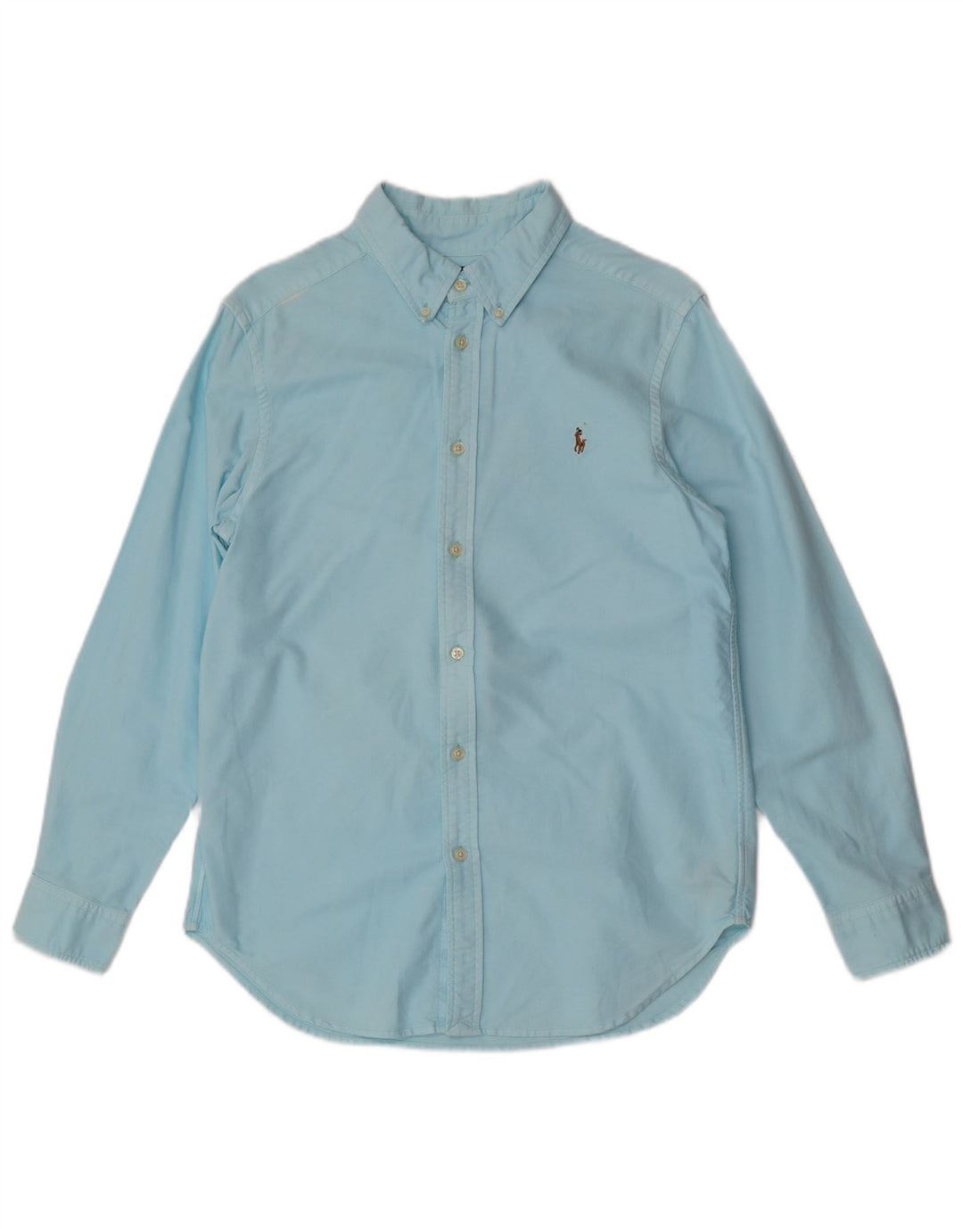 Camisa masculina Ralph Lauren 14-15 anos grande algodão azul