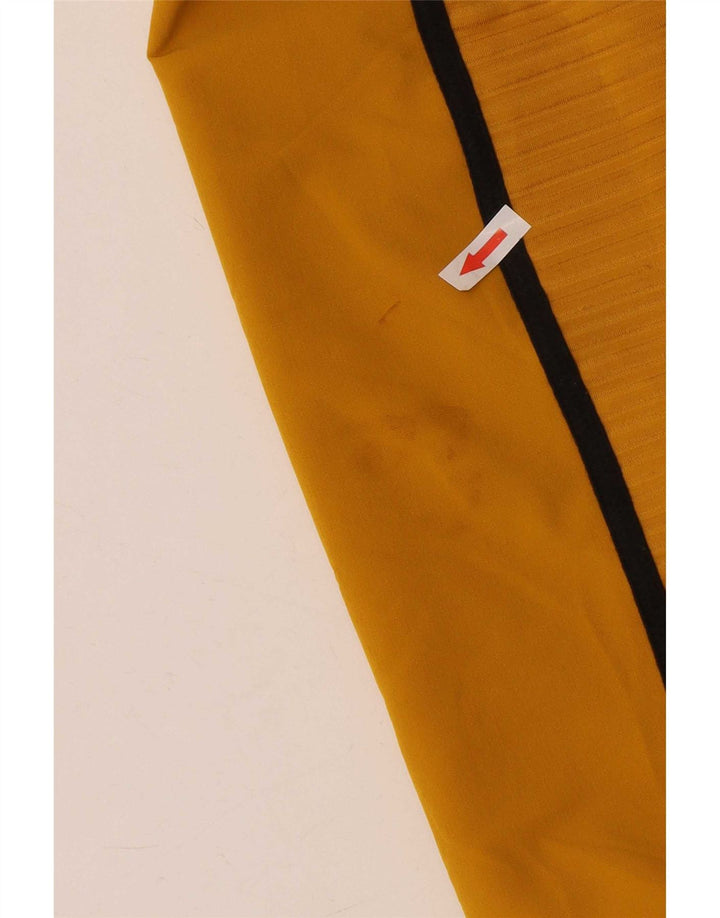 Adidas masculino zip moletom com capuz pequeno poliéster amarelo