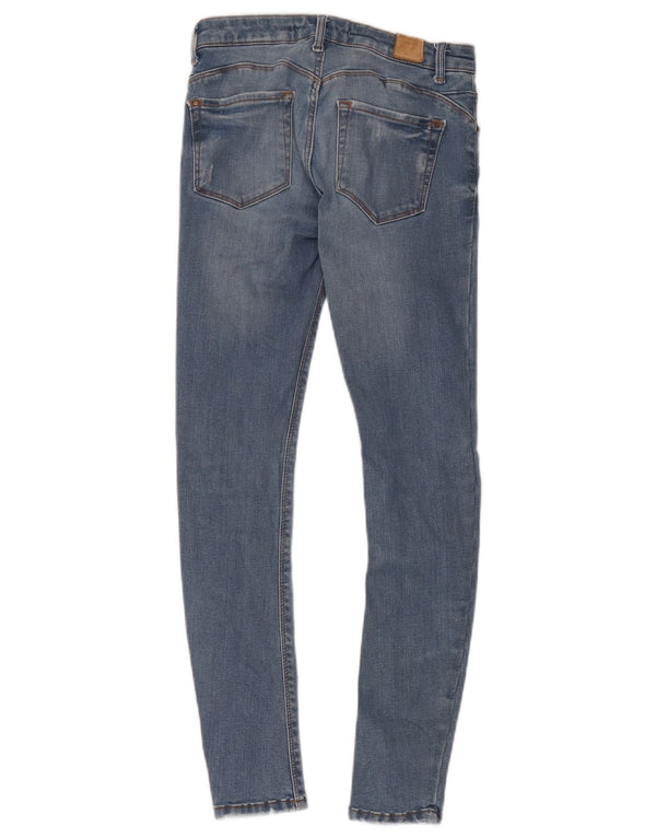 Zara Mulher Trafaluc Skinny Jeans EU 36 XS W26 L27 Azul
