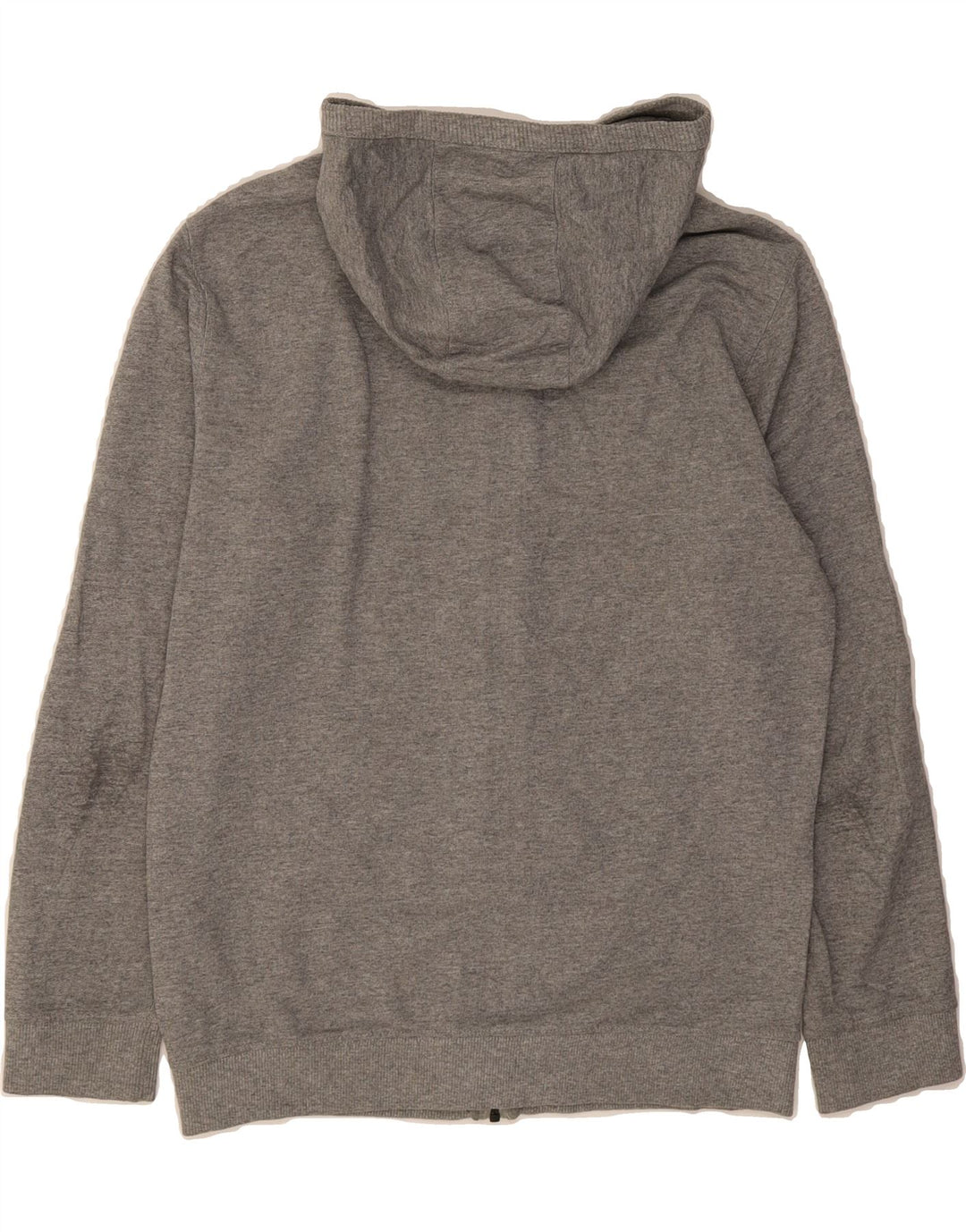 VANS Womens Graphic Zip Hoodie Sweater UK 14 Large Grey Cotton Vintage Vans and Second-Hand Vans from Messina Hembry 