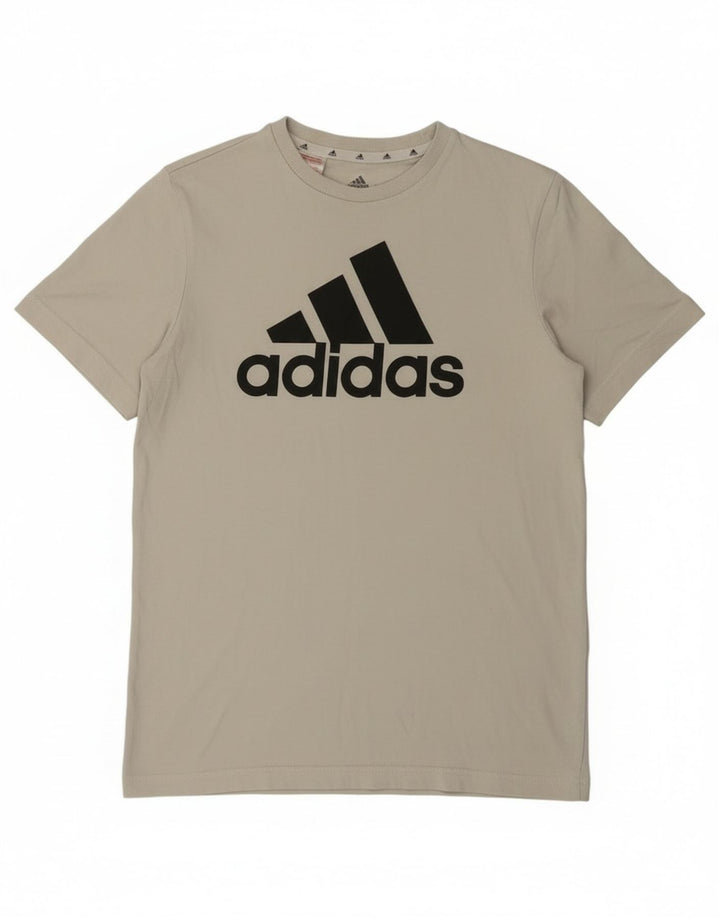 Camiseta Adidas Meninos Graphic Top 15-16 Anos Algodão Branco