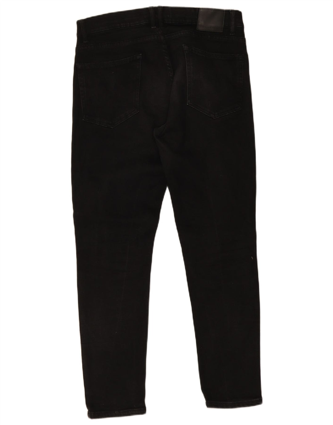 Zara Mens Slim Jeans EU 46 XL W36 L30 Preto