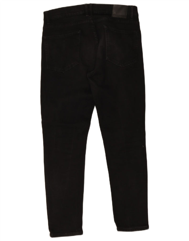 Zara Mens Slim Jeans EU 46 XL W36 L30 Preto