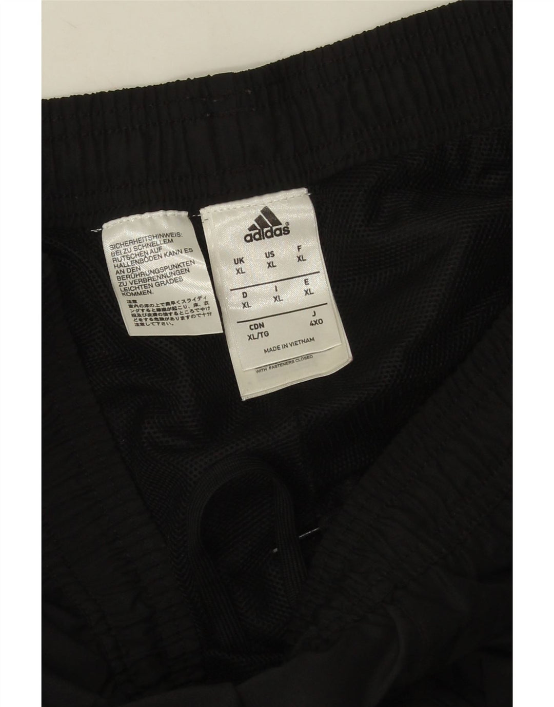 Adidas Mens Treino Calças Joggers XL Preto Poliéster