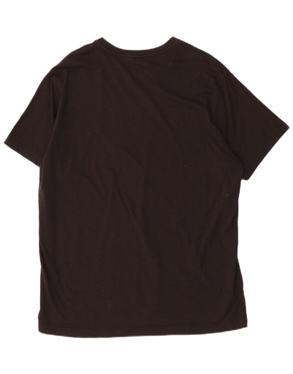 Camiseta masculina Eddie Bauer Top XL algodão preto