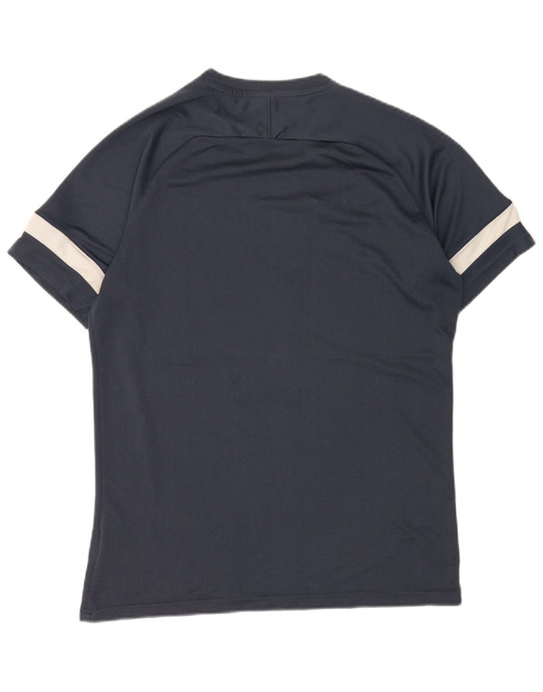 Camiseta Nike Masculina Dri Fit Top Grande Azul Marinho Colourblock Poliéster