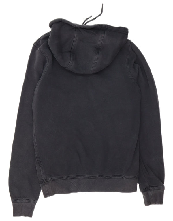 Nike Mens Hoodie Jumper XS Algodão Preto