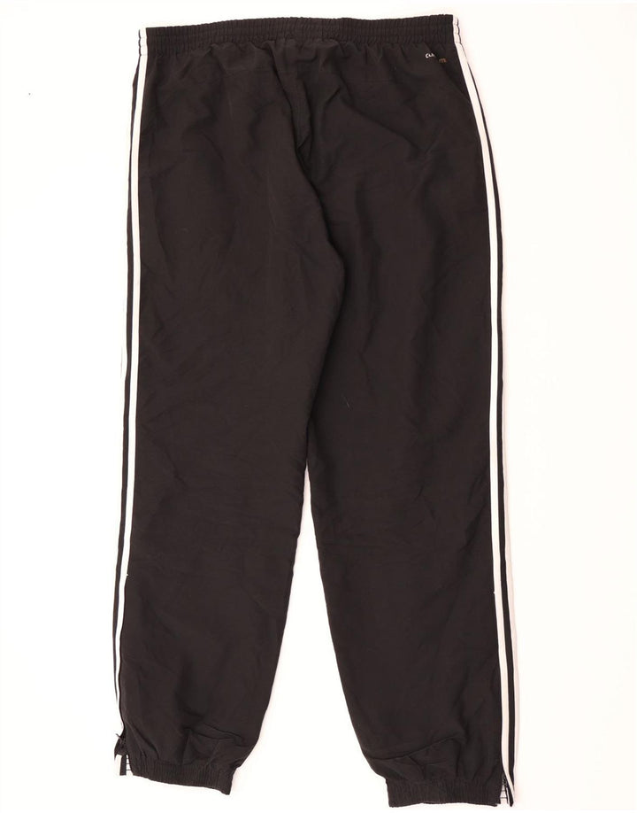 Adidas Mens Climalite Calças de treino Joggers XL Preto Poliéster