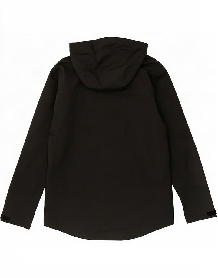 Jaqueta de chuva masculina com capuz Fred Perry Reino Unido 38 nylon preto médio