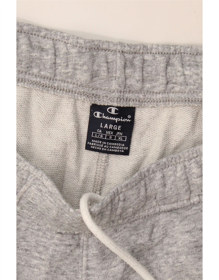 Calça de treino masculina CHAMPION grande cinza