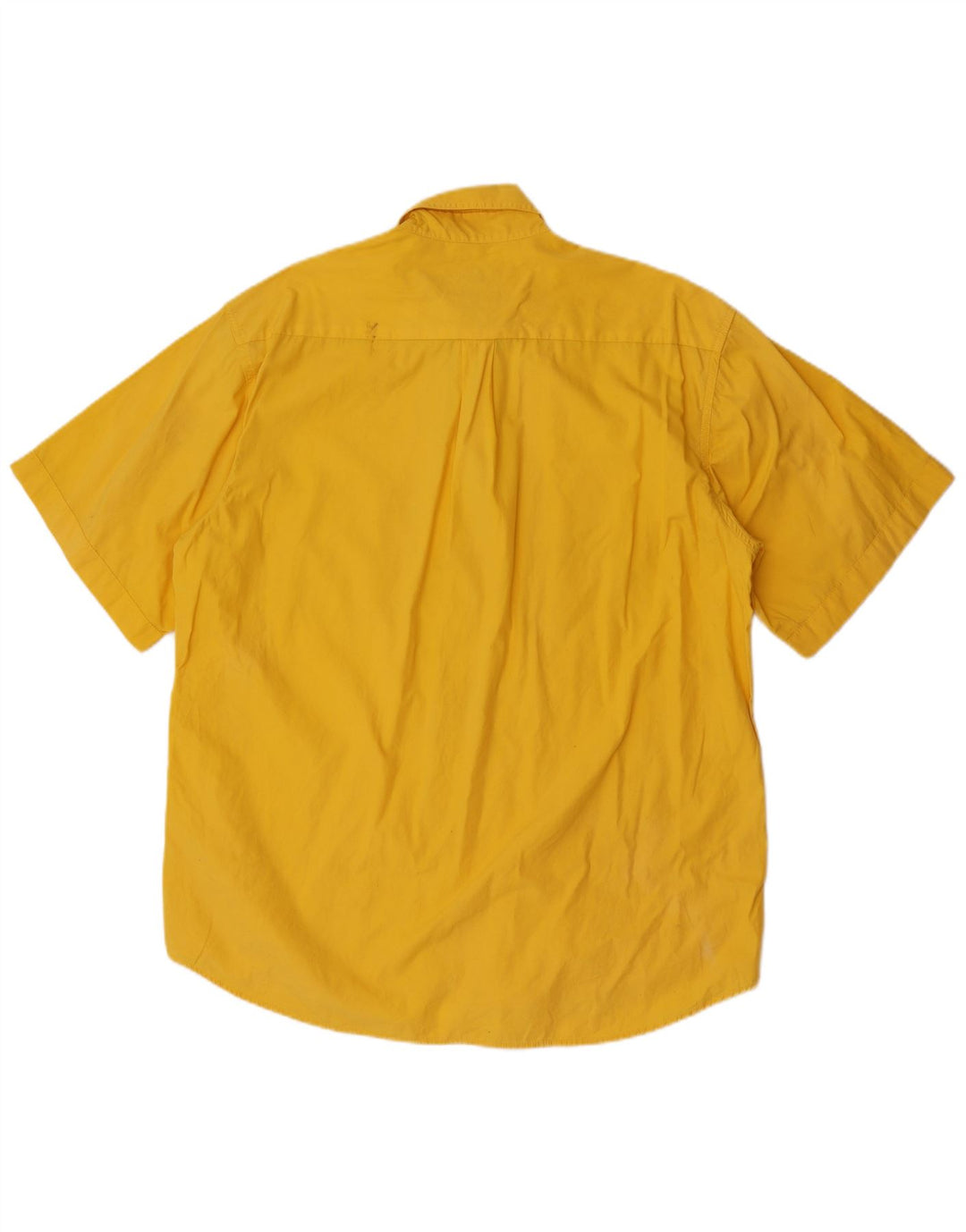 Camisa masculina de manga curta Levi's grande algodão amarelo