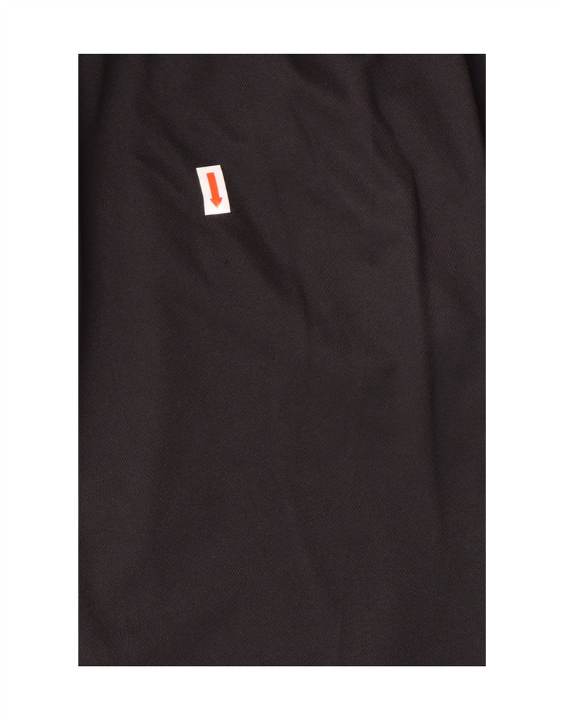 KAPPA Mens Graphic Sport Shorts Large  Black Polyester Vintage Kappa and Second-Hand Kappa from Messina Hembry 