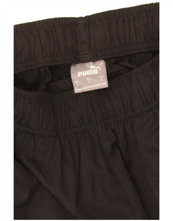 Shorts esportivos femininos PUMA UK 8 pequenos pretos