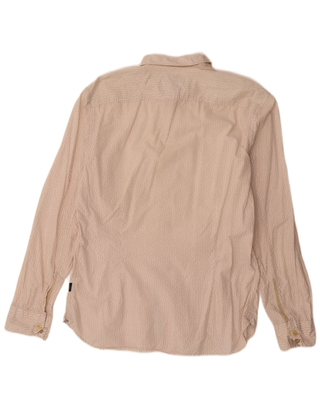 Camisa masculina Paul Smith grande algodão bege