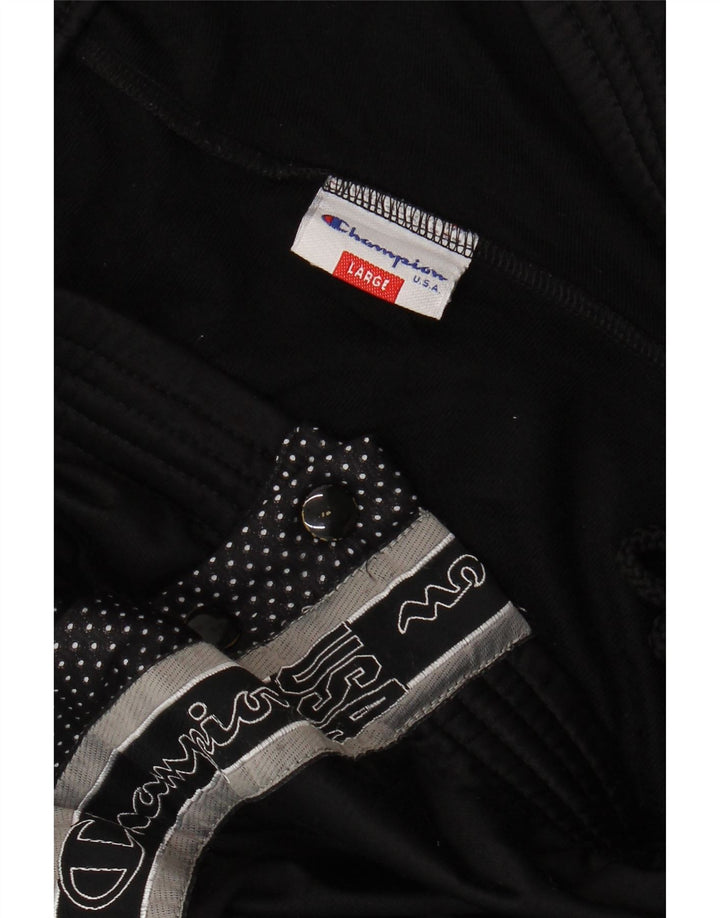 Calça esportiva masculina Champion Graphic grande preta