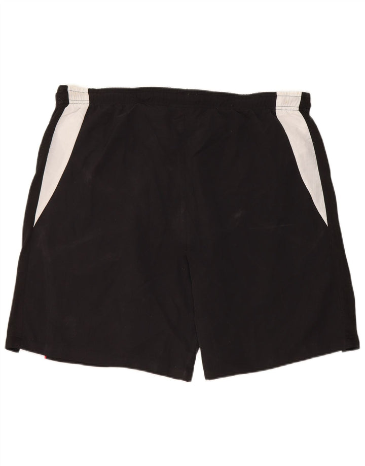 Lotto Mens Sport Shorts 2XL Poliéster Colorblock Preto