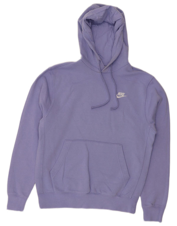 Nike Mens Hoodie Jumper Pequeno Algodão Roxo