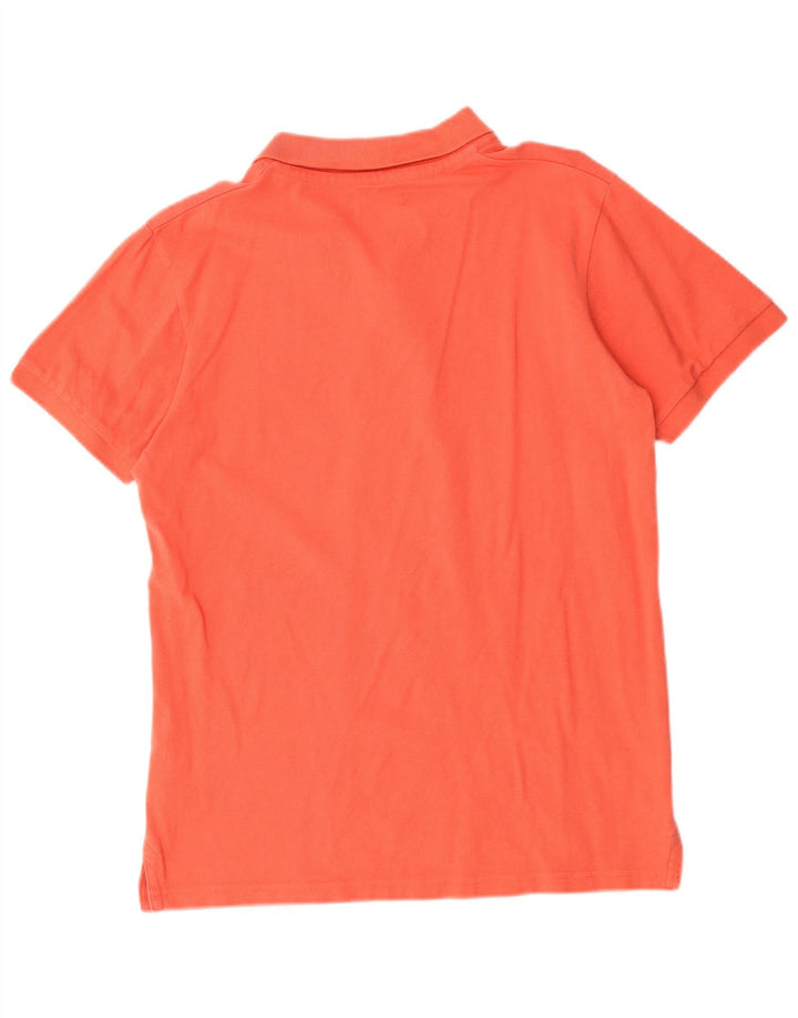 Camisa polo masculina Jack & Jones grande algodão rosa