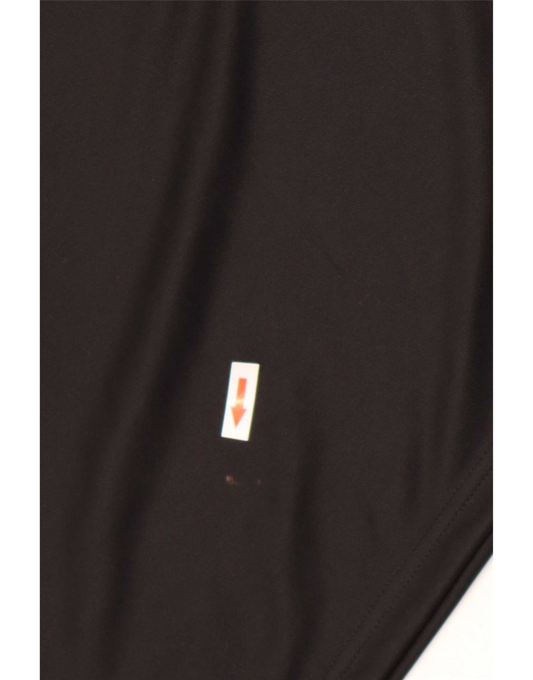Adidas Mens Aeroready Zip Neck Pulôver Treino Top Grande Poliéster Preto