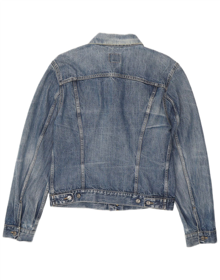 Jaqueta jeans feminina Gas UK 18 XL azul