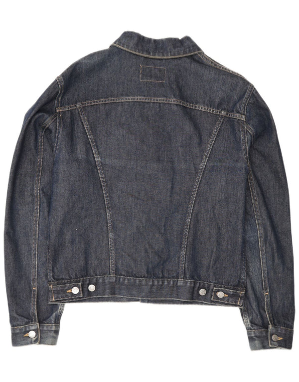 Jaqueta jeans masculina Rifle UK 38 algodão azul marinho médio