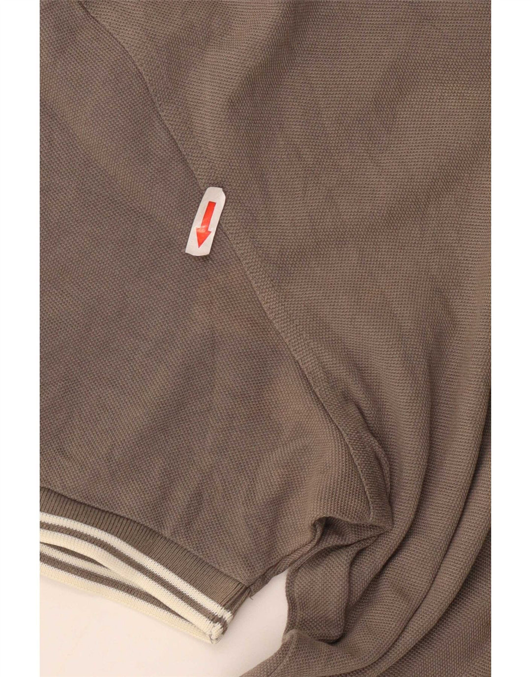 Camisa polo masculina Fred Perry grande algodão cinza