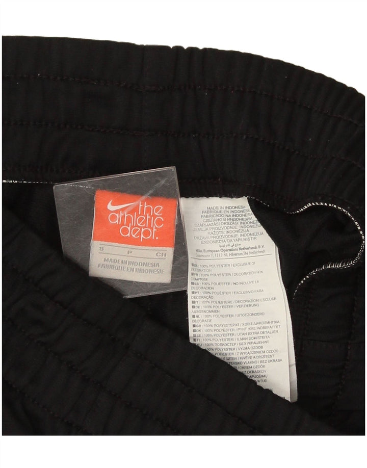 Calça de treino feminina Nike Joggers UK 10 pequeno poliéster preto