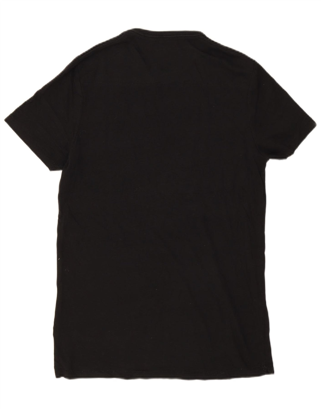 Camiseta masculina French Connection Top médio algodão preto
