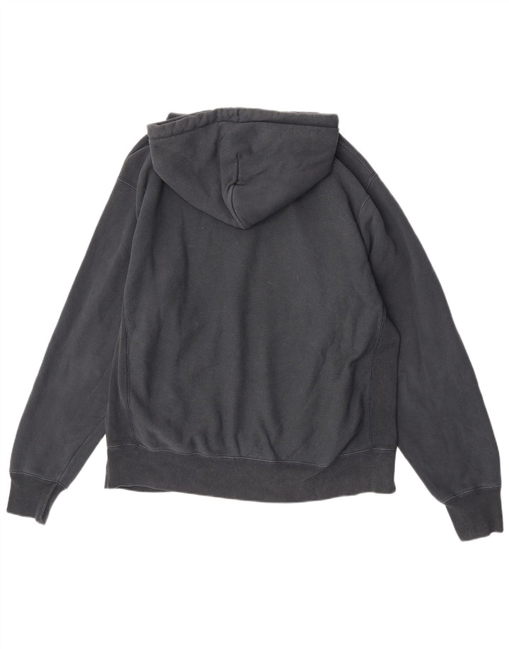 Jumper masculino com capuz Champion grande algodão preto
