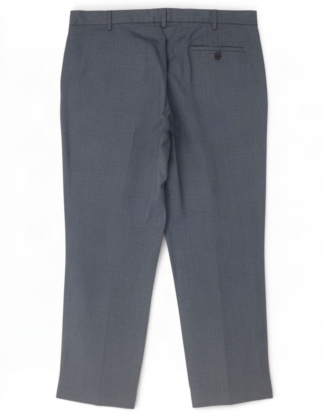 Calça Chino Regular Masculina Marks & Spencer W36 L29 Azul Marinho Poliéster