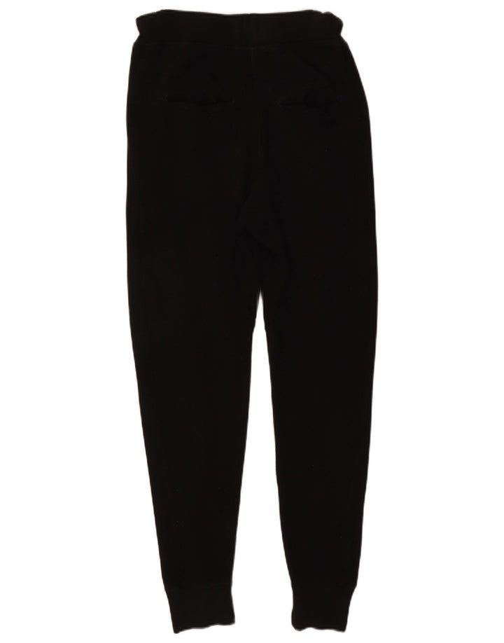 Zara Calça de treino masculina Joggers médio preto algodão