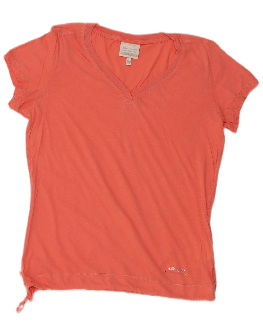 Camiseta Feminina Champion Easy Fit Top UK 14 Grande Algodão Rosa