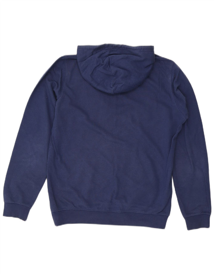 Jumper com capuz gráfico masculino Champion médio azul marinho