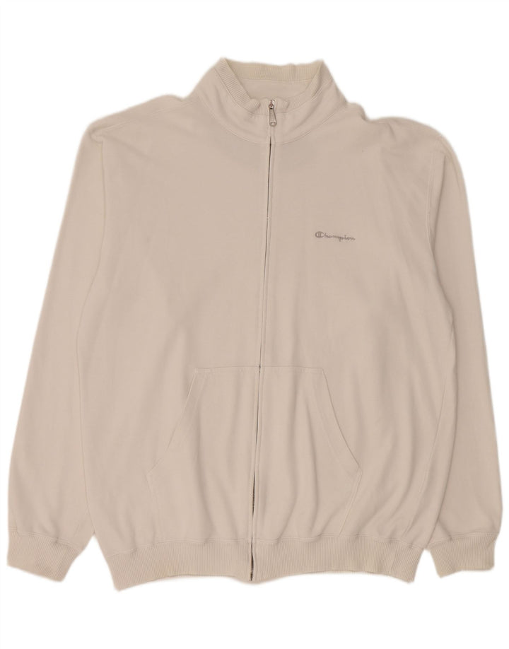 Jaqueta masculina de agasalho Champion 2XL algodão branco