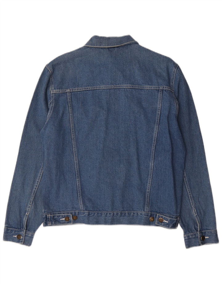 Jaqueta jeans masculina estilo jeans UE 50 algodão azul grande