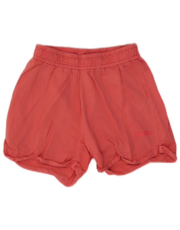 Calções desportivos Guess para meninas 13-14 anos algodão vermelho