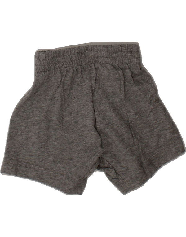 Shorts esportivos ADIDAS para meninos 0-3 meses algodão cinza