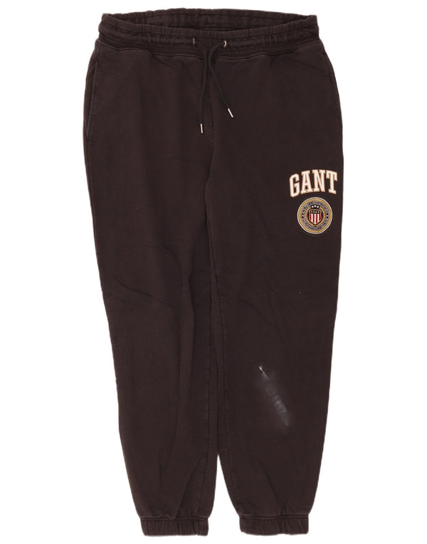 Calça esportiva masculina Gant Graphic Joggers XL algodão preto